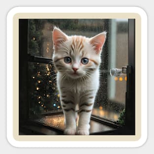 Cute Cats Beautiful Kittens Sticker